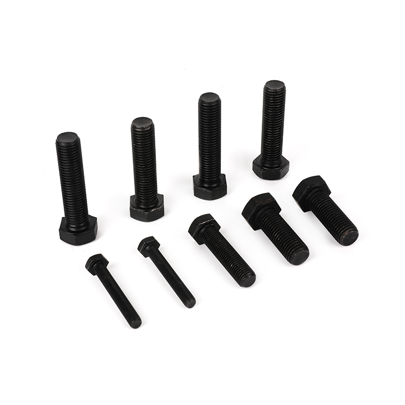 Grade 8.8 Zwart oxide Full-thread zeshoekige bouten, hexkopbout